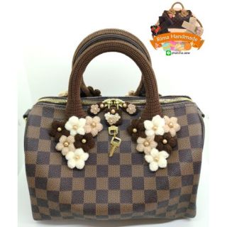 หูถักหุ้มกระเป๋า, ไหมหุ้มอะไหล่ Lv speedy(พรีออเดอร์)