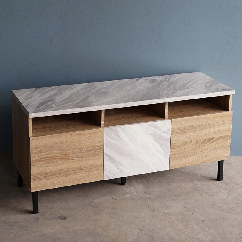 Inhome Furniture ชั้นวางทีวี W160xD40xH50.5  รุ่น TV-1634