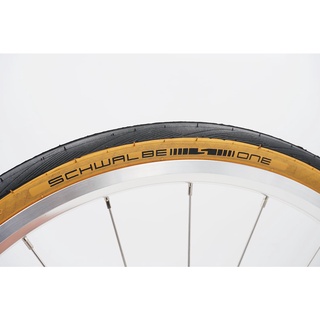 ยางนอก จักรยาน Schwalbe one 20นิ้ว  ขอบแก้ว ขนาด 406, 451 ยางแก้มแก้ว