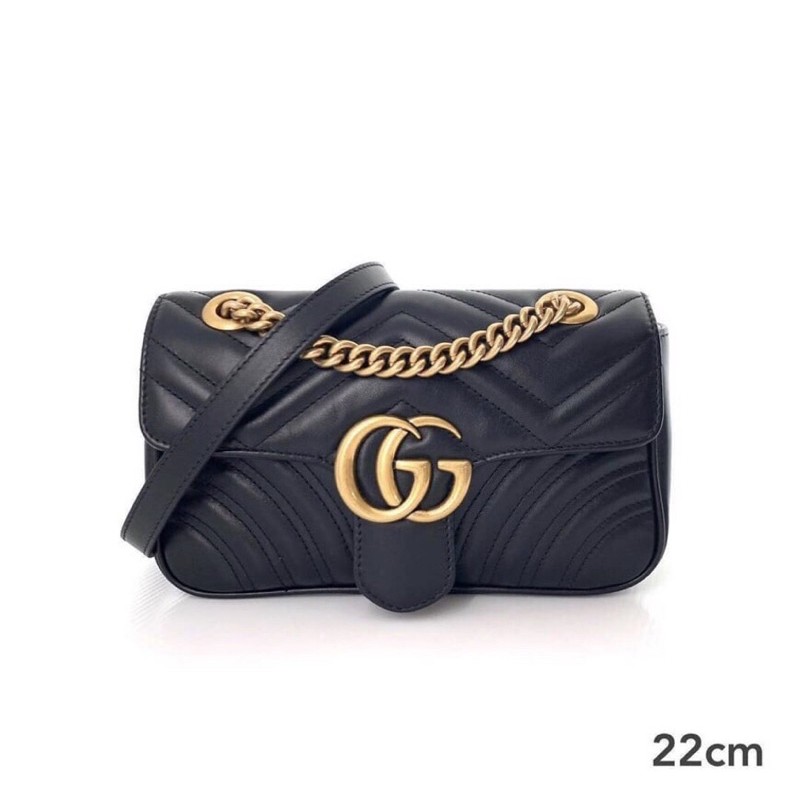 Gucci Marmont 22 cm black