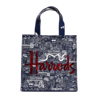 Harrods รุ่น Small Picture Font Shopper Bag***พร้อมส่ง