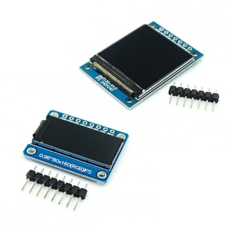 Display 0.96 / 1.3 inch IPS 7P SPI HD 65K Full Color LCD Module ST7735 / ST7789 Drive IC 80*160 240*240 (Not OLED)