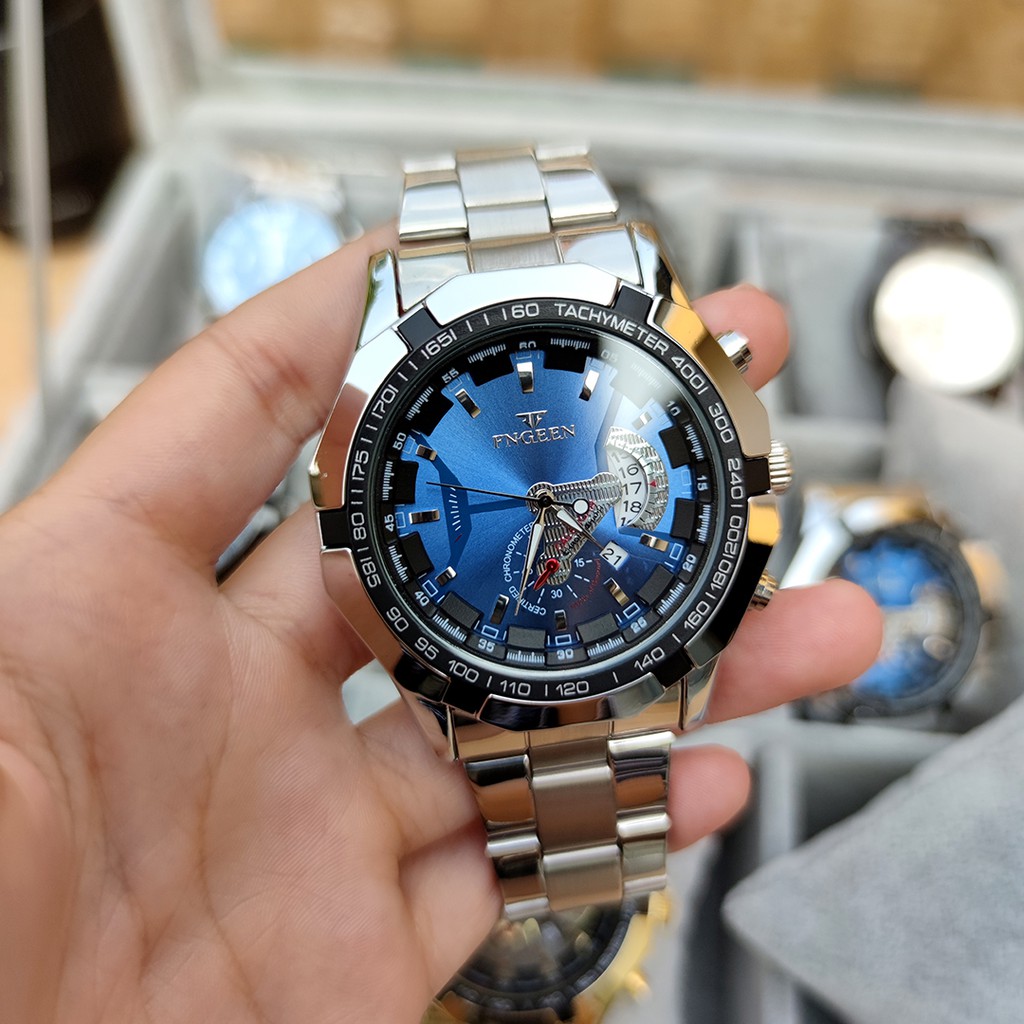 พร้อมส่งจากไทย fngeen s 001 FN11 นาฬิกาข้อมือควอทซ์แฟชั่นผู้ชาย นาฬิกาข้อมือ ของแท้ ส่งไว มีเก็บปลายทาง นาฬิืกาข้อมือ