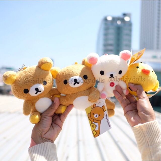 พวงกุญแจ Rilakkuma คุมะ & Korilakkuma โคริลัค & Tori โทริ