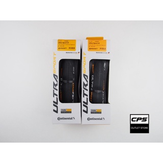 ยางนอก Continental รุ่น Ultra Sport lll ให้เลือก 2 ขนาด 700x23, 700x25 ราคาต่อ 1 เส้น (สินค้านำเข้าถูกต้อง)