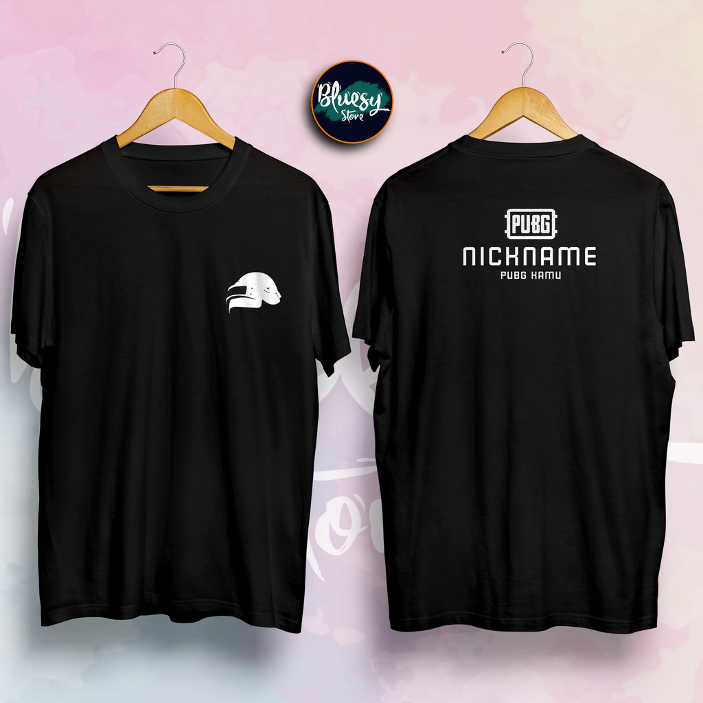 PUBG / PUBG Mobile NICKNAME ID NAME เสื้อยืด Request E-Sports