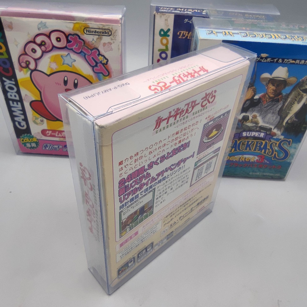 Game Boy Color GBC กล่องใสสวมกันรอย สำหรับวางสะสม