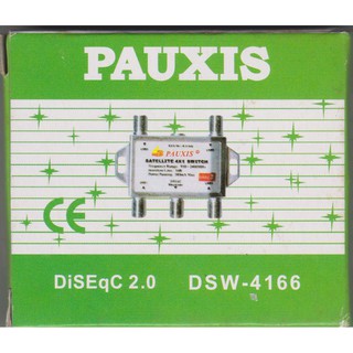 PAUXIS 4X1 DiSEqC Switch Version 2.0