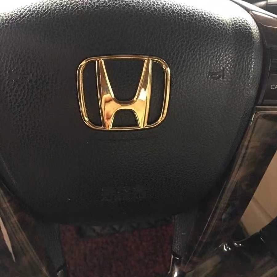 โลโก้ติดพวงมาลัยรถยนต์ Honda fit civic Himi City CRV HRV