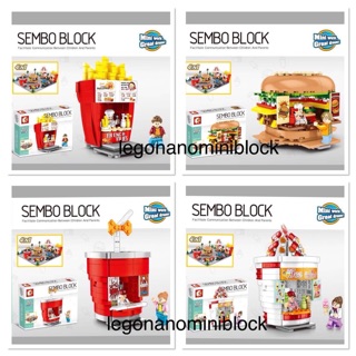 Legonano เลโก้ นาโน lego nano nanoblock set4กล่อง