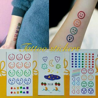 🌷สติ๊กเกอร์รอยสักชั่วคราว Tattoo stickers