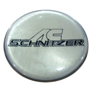 กรุณาวัดขนาดก่อนสั่งซื้อ สติกเกอร์ติดดุมล้อ AC schnitzer ขนาด 57mm. 1 ชุดมี 4 ชิ้น Aegether