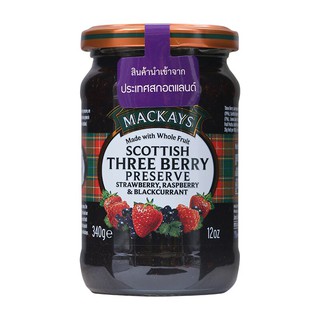 แม็คเคย์แยมผลไม้รวม 340กรัม Mackay Mixed Fruit Jam 340 gm.