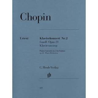 CHOPIN CONCERTO FOR PIANO AND ORCHESTRA F MINOR OP. 21, NO. 2 2 Pianos, 4 Hands (HN420)