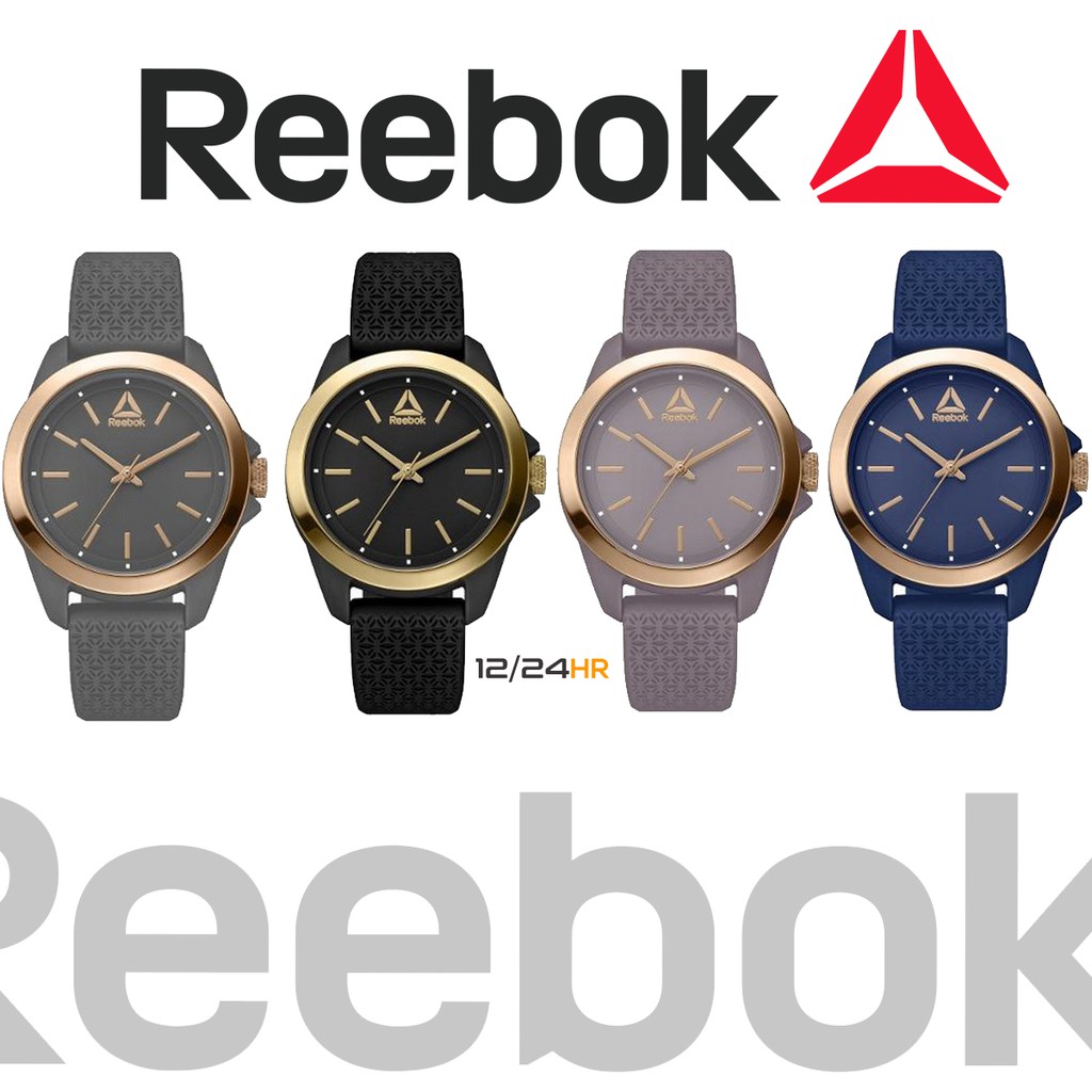 Reebok RD-PRI-L2 นาฬิกาผู้หญิง สายซิลิโคน ของแท้ ประกันศูนย์ฯ 1 ปี