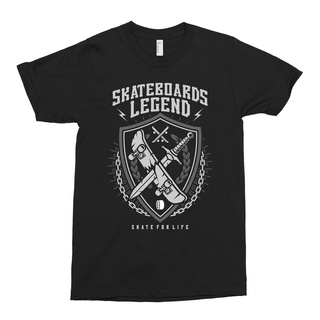 เสื้อยืดผ้าฝ้าย เสื้อยืดลําลอง แขนสั้น พิมพ์ลาย Skate Legend Alternative Tattoo Sailer alt NME Festival Merch Work เข้าก