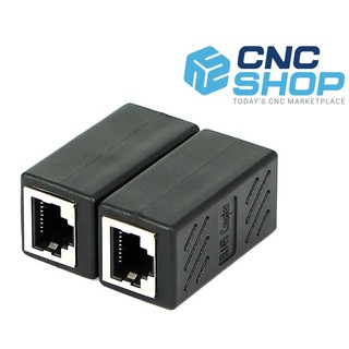 หญิงหญิงเครือข่ายLANเชื่อมต่อAdapter Coupler Extender RJ45 Ethernet Extension Converter