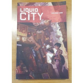 หนังสือการ์ตูน Liquid City Volume One เล่ม 1 ภาษาอังกฤษ หนังสือรวบรวมการ์ตูนสั้นของ นักวาดการ์ตูนชาวอาเซียน ชื่อดัง