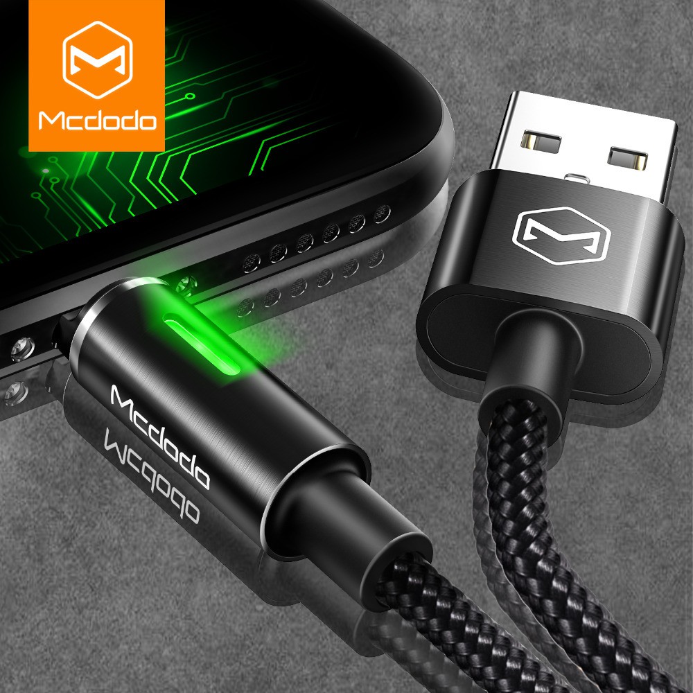 Mcdodo King Series 3A QC3.0 Auto Disconnect & Recharge สาย Micro USB 1m CA616