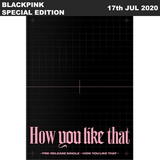 BLACKPINK SPECIAL EDITION How You Like That CD+Photobook+Photocard+Etc