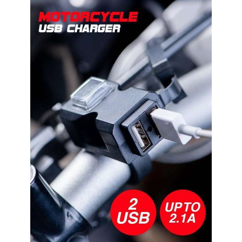 ที่ชาร์จ USB สำหรับรถมอเตอร์ไซค์ Motorcycle usb charger