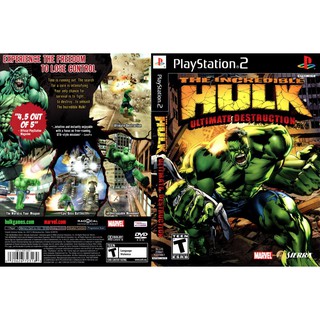 THE INCREDIBLE HULK ULTIMATE DESTRUCTION [PS2 US : DVD5 1 Disc]