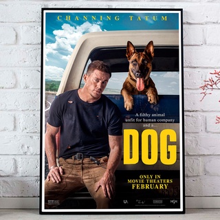 DOG Poster โปสเตอร์ภาพขนาด 33X48 cm