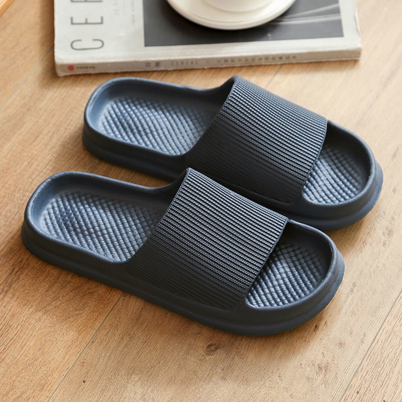 Deemar รองเท้าแตะ  กันลื่น ยางนิ่ม หมาะกับใส่ในบ้าน นอกบ้าน ในห้องน้ำ ใส่ได้ทุกคน Eva