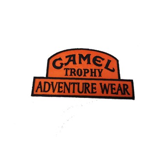 CAMEL ADVENTURE WEAR ป้ายติดเสื้อ logo Embroidered Sew Iron On Patches Badge