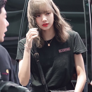 เสื้อยืด Lisa Kpop.(พร้อมส่งจากไทย)สามารถปรับแต่งได้