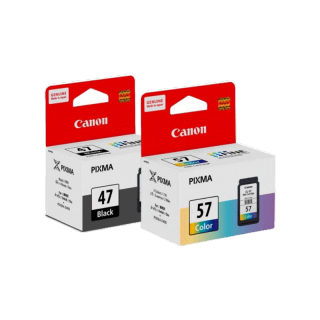 หมึกพิมพ์ INK Canon รุ่น 47 BK 57 CLหมึกพิมพ์ Canon รุ่น 47/57 สำหรับเครื่อง Canon รุ่น E400 E410 E480/3370/E4270