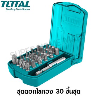 Total ชุดดอกไขควง 30 ตัวชุด รุ่น TACSD10306 ( 30 pcs Screwdriver Bits Set )