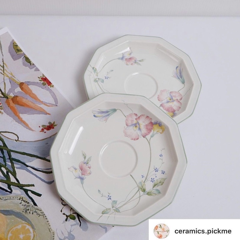 Mikasa Japan mini plate จานเซรามิก