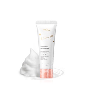 YOU The Radiance White Purifying Facial Foam 100g (02390) โฟมล้างหน้ากลิ่นหอมสดชื่น