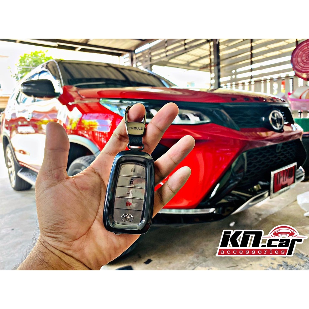 เคสกุญแจรีโมทรถยนต์ โลหะ Fortuner2016 / Fortuner GRsport / Fortuner Legender 2021 / Fortuner MC