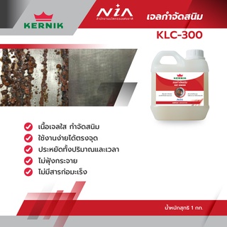 เจลกำจัดสนิม Rust remover KLC-300 ขนาด 1 กก.