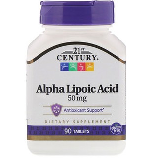 21st Century, Alpha Lipoic Acid, 50 mg, 90 Tablets