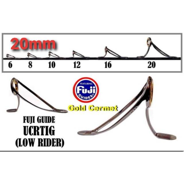 FUJI UCRTIG GUIDE 20mm (สีทองสี) ราคา/เมล็ด