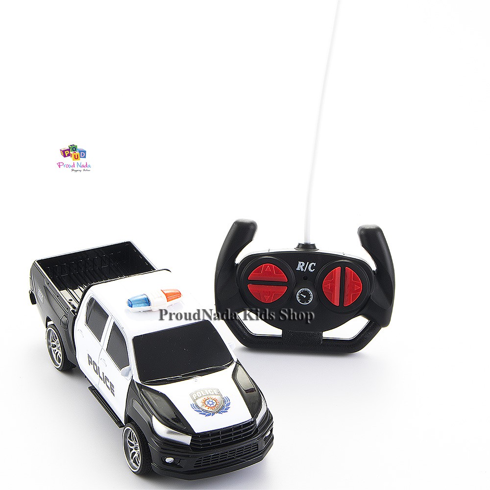 ProudNada Toys ของเล่นเด็ก รถบังคับวิทยุ รถตำรวจล้อโตบังคับ YP TOYS TRUCK SUPER POWER NO.6144