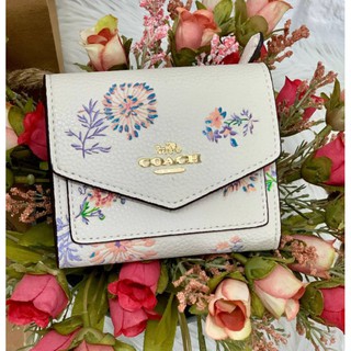 Coach Small Wallet With Flower Print