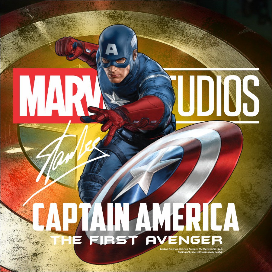 เสื้อยืด Marvel Captain America The First Avenger