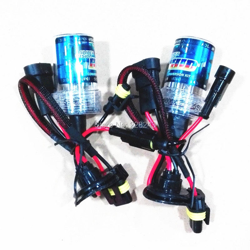 2PAIRS/LOT 55W HID Bulb H1 H3 H7 H8 H9 H10 H11 9005 9006 880 4300K 6000K 8000K