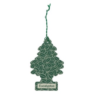 Air freshener HANGING PAPER AIR REFRESHER LITTLE TREES EUCALYPTUS Air freshener desiccant Home use น้ำหอมปรับอากาศ แผ่นห