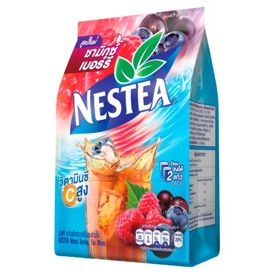 เนสที ชามิกซ์เบอรรี่ ชาปรุงสำเร็จ แพ็ค 18 ซอง ซอง 12.5 กรัม [NESTEA]
