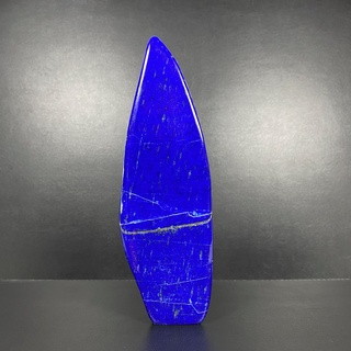 282g หินลาพิซ ลาซูรี  Polished Lapis Lazuli Freeform Premium grade from Afghanistan