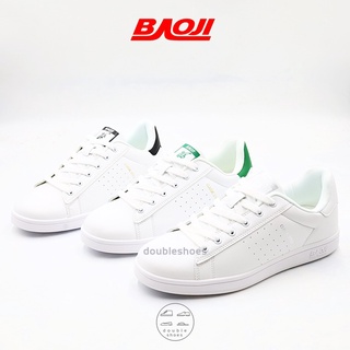 Baoji [BJM641] รองเท้าผ้าใบลำลอง ผู้ชาย Classic ทรงแสตนสมิทซ์ ไซส์ 41-45