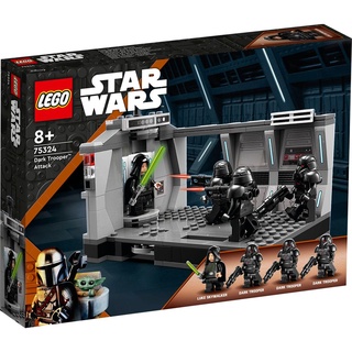 ((สินค้าพร้อมส่ง)) Lego 75324 Star Wars Dark Trooper Attack ของแท้