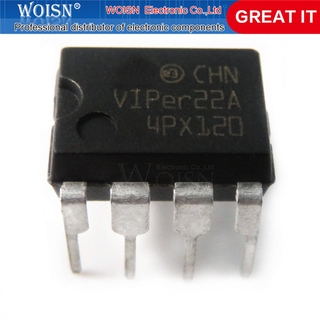 10pcs/lot VIPER22A VIPER22 AP8022 DIP-8 AC/DC Converters Low OFF-Line S In Stock