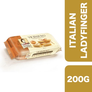 Matilde Vicenzi Italian Ladyfinger 200g ++ มาทิลด้า วิเซนซี่ อิตาเลียนเลดี้ฟิงเกอร์ 200 กรัม