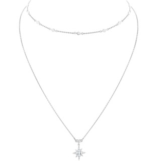 Haus of Jewelry - Celestial Double Chain Necklace